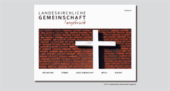 Desktop Screenshot of lkg-langebrueck.de